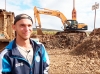 Первый электрический экскаватор в золотодобыче Сибири